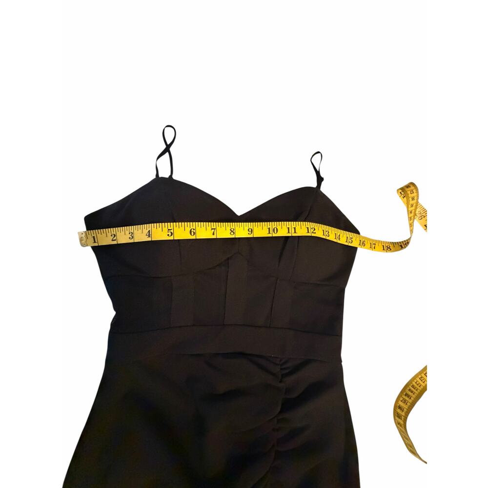 Windsor Black Illusion Gown - Size S - Picture 3 of 16
